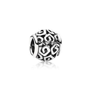 Pandora Openwork Scroll Charm (Retired)